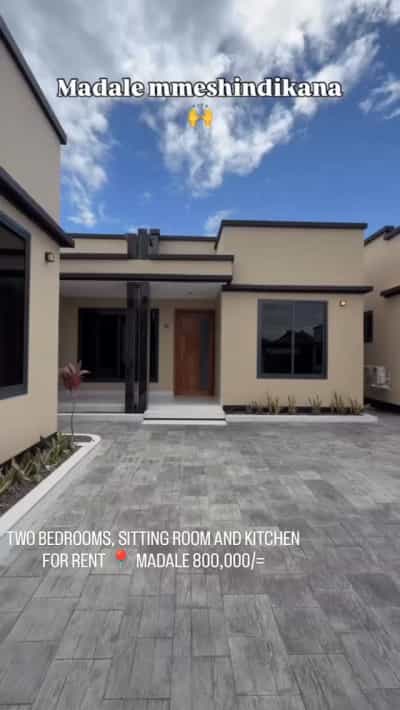 Apartment ya vyumba viwili inapangishwa Madale, Dar Es Salaam