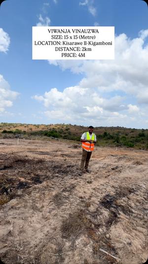 Kiwanja kinauzwa Kisarawe II – Kigamboni, Dar Es Salaam (225 sqm) Kiwanja kinauzwa Kisarawe II – Kigamboni, Dar Es Salaam (225 sqm)