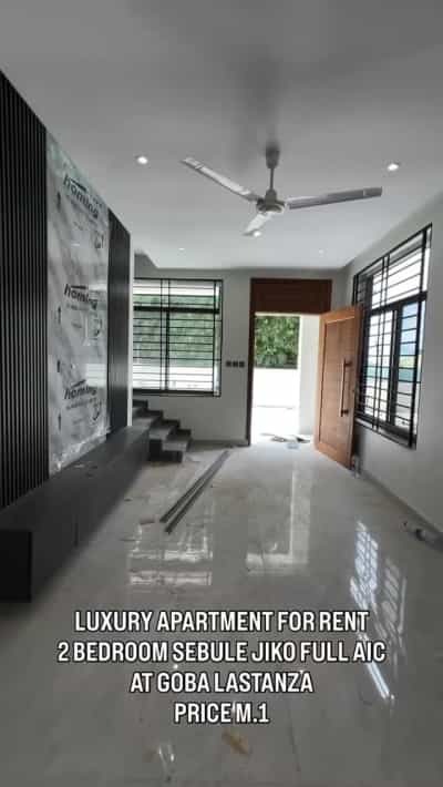 Nyumba/Apartment ya vyumba viwili inapangishwa Goba, Dar Es Salaam