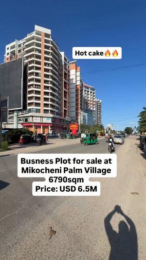Kiwanja (Commercial Plot) kinauzwa Mikocheni Palm Village, Dar Es Salaam (6790 sqm)