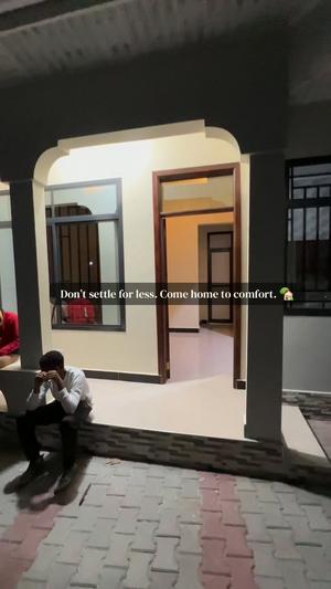 Nyumba ya vyumba viwili inapangishwa Ungindoni, Dar Es Salaam