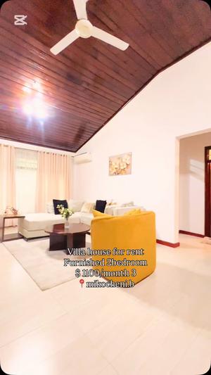 2 Bedrooms Furnished Villa for Rent in Mikocheni, Dar Es Salaam