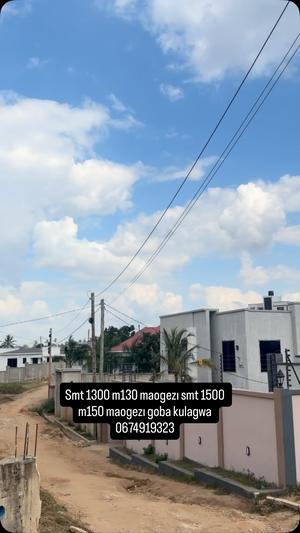 Kiwanja kinauzwa Goba Kulagwa, Dar Es Salaam sqm 1300 Kiwanja kinauzwa Goba Kulagwa, Dar Es Salaam sqm 1300