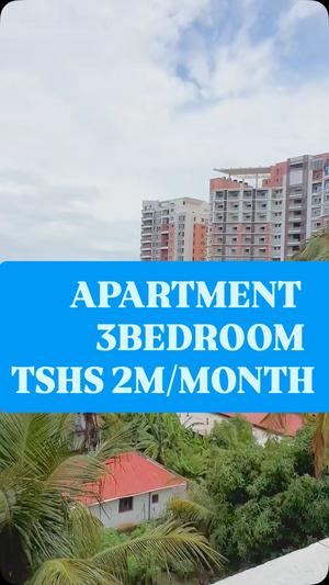 3 Bedrooms Apartment for Rent in Mikocheni, Dar Es Salaam