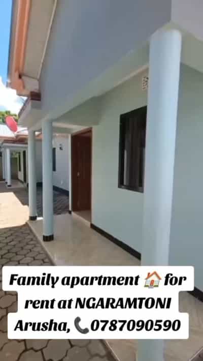 Nyumba/Apartment ya vyumba viwili inapangishwa Arusha