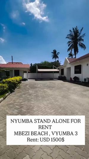 Nyumba ya vyumba vitatu inapangishwa Mbezi Beach, Dar Es Salaam Nyumba ya vyumba vitatu inapangishwa Mbezi Beach, Dar Es Salaam