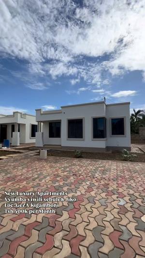 Nyumba ya vyumba viwili inapangishwa Geza Ulole, Kigamboni, Dar Es Salaam
