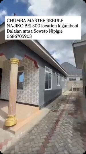 1 Bedroom House for Rent in Kigamboni Dalajan Soweto, Dar Es Salaam 1 Bedroom House for Rent in Kigamboni Dalajan Soweto, Dar Es Salaam