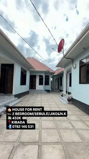 Nyumba ya vyumba viwili inapangishwa Kibada, Dar Es Salaam