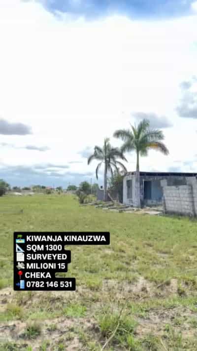 Kiwanja kinauzwa Kigamboni Cheka, Dar Es Salaam (1300 sqm)