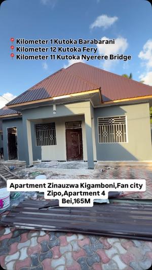 Apartment ya vyumba vitatu inauzwa Kigamboni Fani City, Dar Es Salaam (600 sqm) Apartment ya vyumba vitatu inauzwa Kigamboni Fani City, Dar Es Salaam (600 sqm)