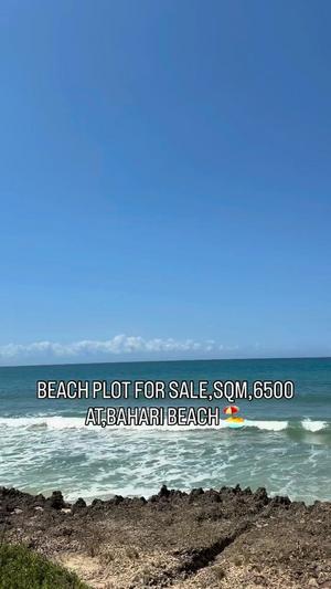 Beach Plot kinauzwa Baharibeach, Dar Es Salaam (6500 sqm) Beach Plot kinauzwa Baharibeach, Dar Es Salaam (6500 sqm)