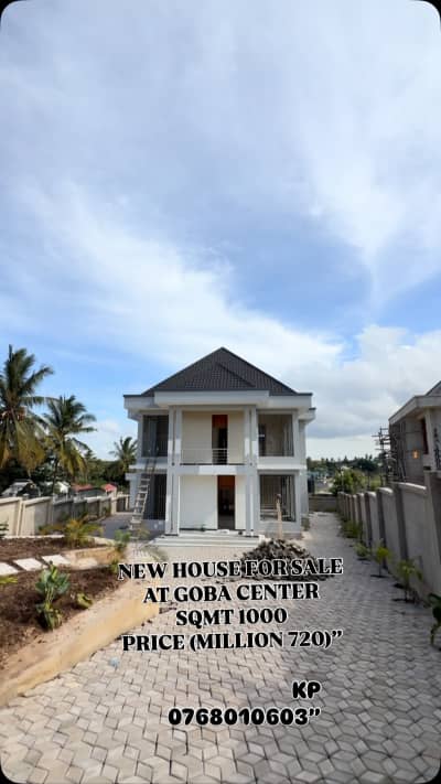 Nyumba ya vyumba vinne inauzwa Goba, Dar Es Salaam