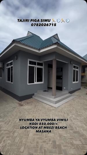2 Bedrooms House for Rent in Mbezi Beach Masana, Dar Es Salaam 2 Bedrooms House for Rent in Mbezi Beach Masana, Dar Es Salaam
