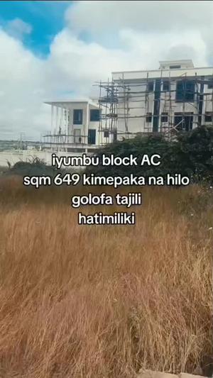 Kiwanja kinauzwa Iyumbu, Dodoma