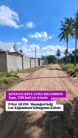 Beach Plot for Sale in Kigamboni Kibugumo Kidete, Dar Es Salaam (1788 sqm) Beach Plot for Sale in Kigamboni Kibugumo Kidete, Dar Es Salaam (1788 sqm)