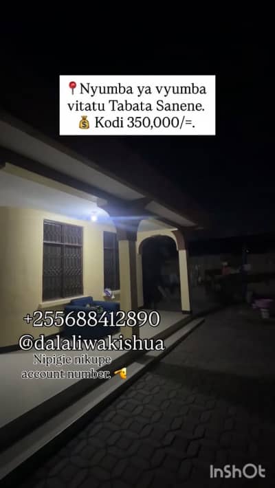 3 Bedrooms House/Apartment for Rent in Tabata, Dar Es Salaam