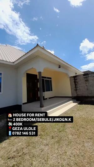 2 Bedrooms House for Rent in Kigamboni Geza Ulole, Dar Es Salaam 2 Bedrooms House for Rent in Kigamboni Geza Ulole, Dar Es Salaam