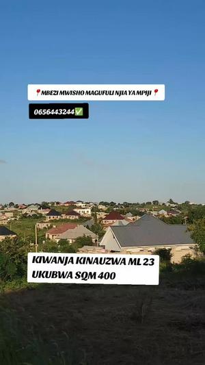 Kiwanja kinauzwa Mbezi Mwisho, Dar Es Salaam (400 sqm)