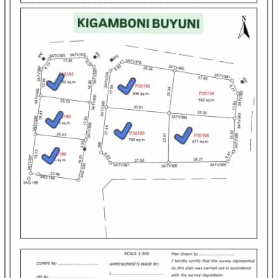 Kiwanja kinauzwa Kigamboni Buyuni, Dar Es Salaam (592 sqm) Kiwanja kinauzwa Kigamboni Buyuni, Dar Es Salaam (592 sqm)