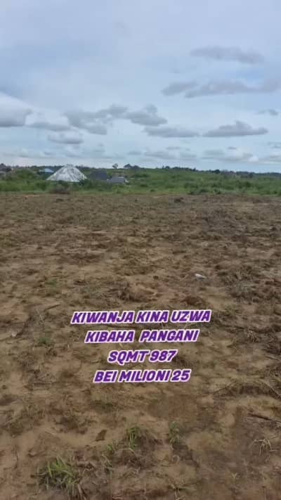 Kiwanja kinauzwa Kibaha, Pwani