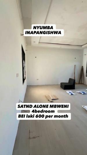 Nyumba ya vyumba vinne inapangishwa Mbweni Mipiji, Dar Es Salaam Nyumba ya vyumba vinne inapangishwa Mbweni Mipiji, Dar Es Salaam