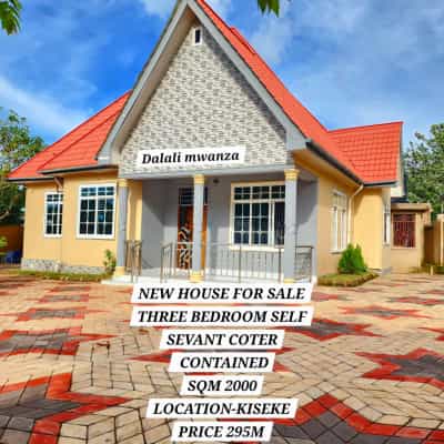 Nyumba ya vyumba 6 inauzwa Kiseke, Mwanza (2000 sqm)