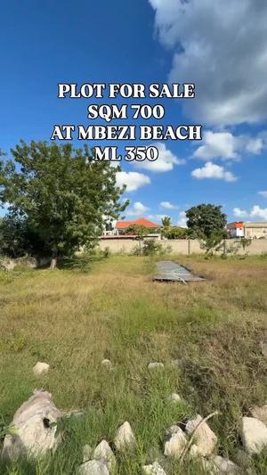 Plot for sale in Mbezi Beach, Dar Es Salaam sqm 700 Plot for sale in Mbezi Beach, Dar Es Salaam sqm 700
