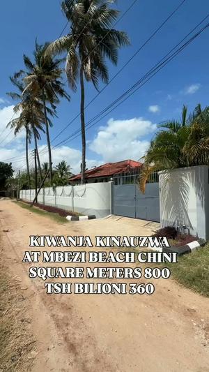 Kiwanja kinauzwa Mbezi Beach, Dar Es Salaam (800 sqm) Kiwanja kinauzwa Mbezi Beach, Dar Es Salaam (800 sqm)