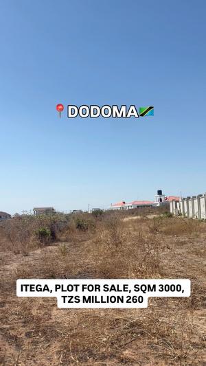 Kiwanja kinauzwa Itega, Dodoma sqm 3000 Kiwanja kinauzwa Itega, Dodoma sqm 3000