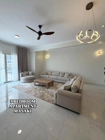 Apartment (Furnished) ya vyumba vitatu inapangishwa Masaki, Dar Es Salaam