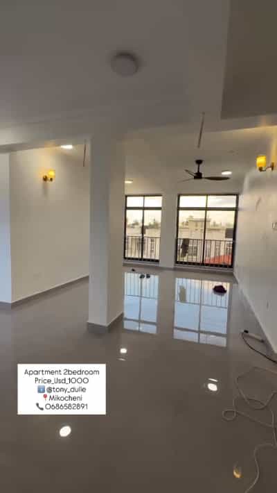 Nyumba ya vyumba viwili inapangishwa Mikocheni, Dar Es Salaam