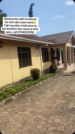 3 Bedrooms Furnished House for Rent in Njiro Nane Nane, Arusha 3 Bedrooms Furnished House for Rent in Njiro Nane Nane, Arusha