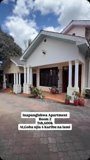 Apartment ya vyumba viwili inapangishwa Goba Njia 4, Dar Es Salaam Apartment ya vyumba viwili inapangishwa Goba Njia 4, Dar Es Salaam