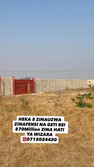 Kiwanja (Commercial Plot) kinauzwa Nala Mzani, Dodoma (17500 sqm)