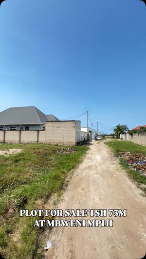 Kiwanja kinauzwa Mbweni Mpiji, Dar Es Salaam sqm 450 Kiwanja kinauzwa Mbweni Mpiji, Dar Es Salaam sqm 450