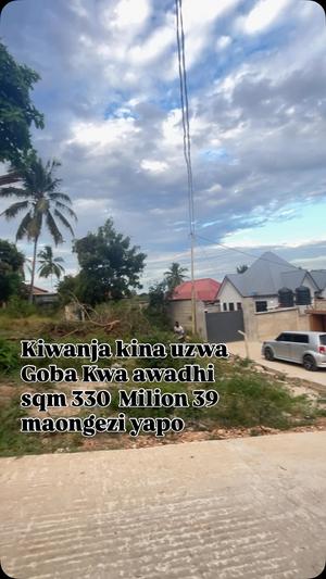 Residential Plot for Sale in Goba, kwa Awadhi, Dar Es Salaam (330 sqm) Residential Plot for Sale in Goba, kwa Awadhi, Dar Es Salaam (330 sqm)