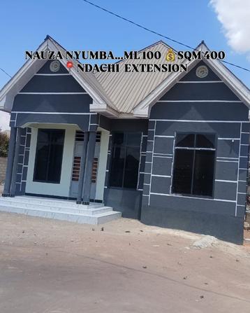 Nyumba ya vyumba vitatu inauzwa Dodoma Mjini Ndachi Extension