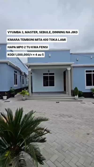 Nyumba ya chumba kimoja inauzwa Kimara, Dar Es Salaam