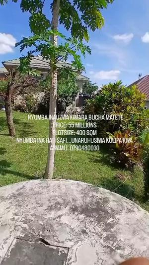 Nyumba ya vyumba viwili inauzwa Kimara Bucha Matete, Dar Es Salaam (400 sqm) Nyumba ya vyumba viwili inauzwa Kimara Bucha Matete, Dar Es Salaam (400 sqm)