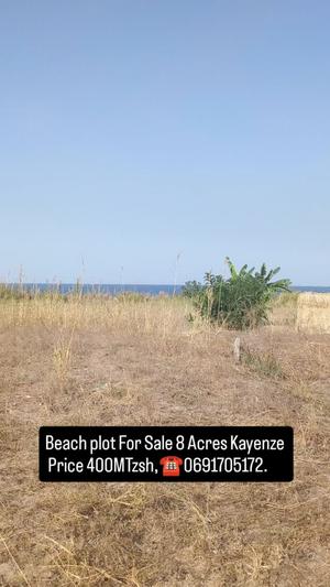 Beach Plot kinauzwa Kayenze, Mwanza (8 acre) Beach Plot kinauzwa Kayenze, Mwanza (8 acre)