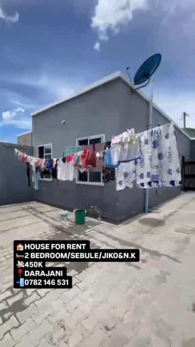 2 Bedrooms House for Rent in Kigamboni, Dar Es Salaam