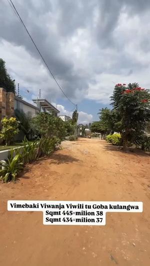 Kiwanja kinauzwa Goba Nji 4 Kulangwa, Dar Es Salaam sqm 445 Kiwanja kinauzwa Goba Nji 4 Kulangwa, Dar Es Salaam sqm 445
