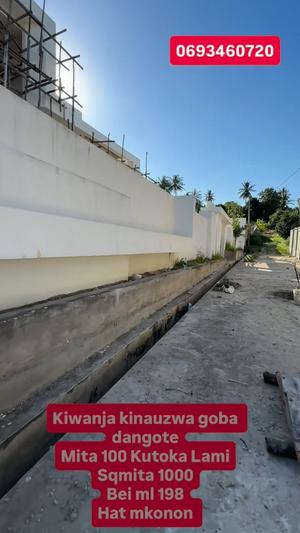 Residential Plot for Sale in Goba Dangote, Dar Es Salaam (1000 sqm)
