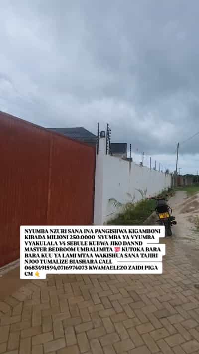 Nyumba ya vyumba vinne inapangishwa Kigamboni Kibada, Dar Es Salaam