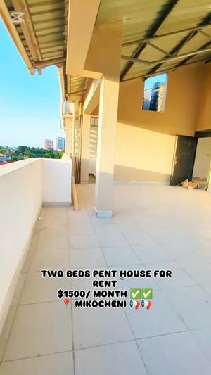 Nyumba/Apartment ya vyumba viwili inapangishwa Mikocheni, Dar Es Salaam