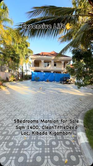 Nyumba inauzwa Kibada Kigamboni, Dar Es Salaam (1400 sqm) Nyumba inauzwa Kibada Kigamboni, Dar Es Salaam (1400 sqm)