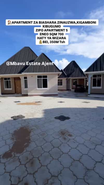 Apartment ya vyumba viwili inauzwa Kibugumo Mjimwema, Dar Es Salaam