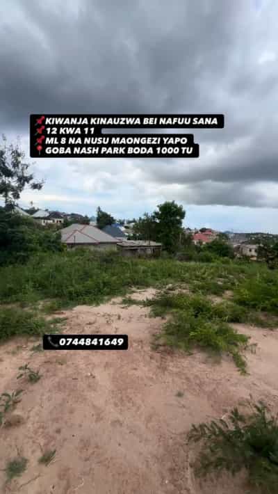 Residential Plot for Sale in Goba Nash Park, Dar Es Salaam (132 sqm)