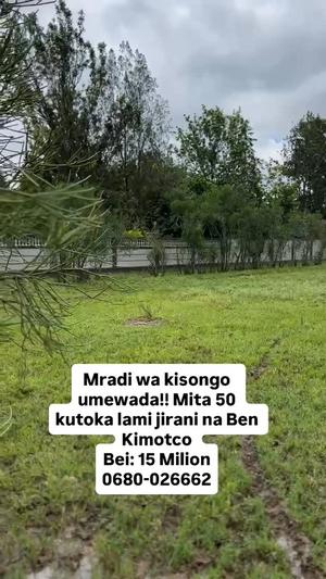 Kiwanja kinauzwa Arusha sqm 400